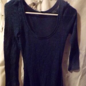 American Eagle Oufitters size xs knit striped flared dress